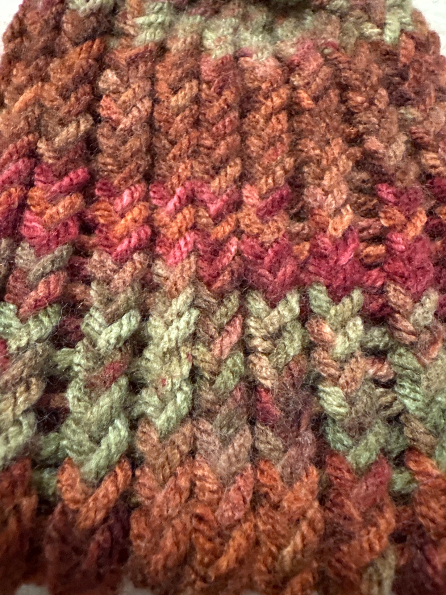 Autumn baby hat