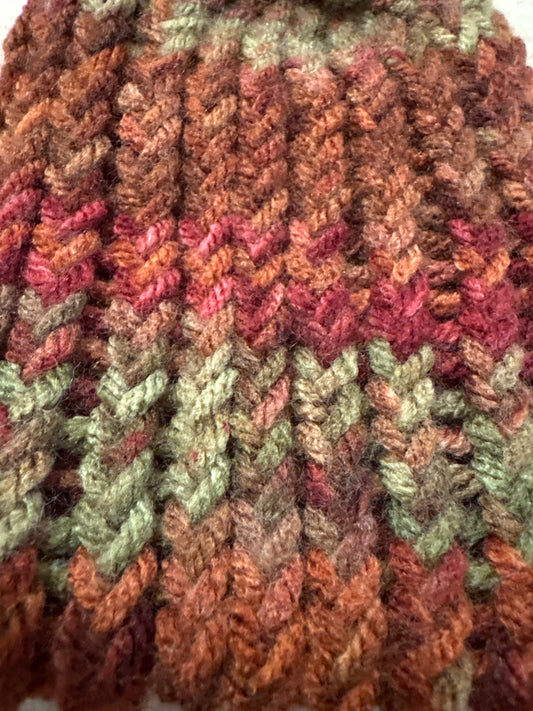 Autumn baby hat