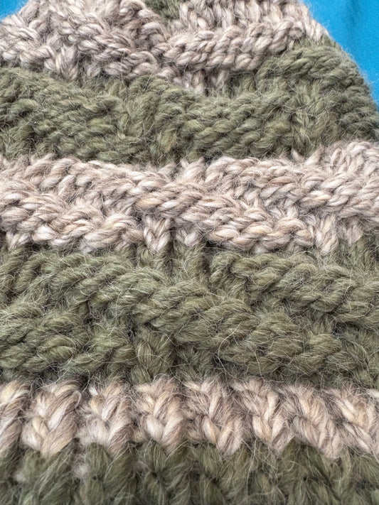 Deluxe Wave Striped Adult Hat