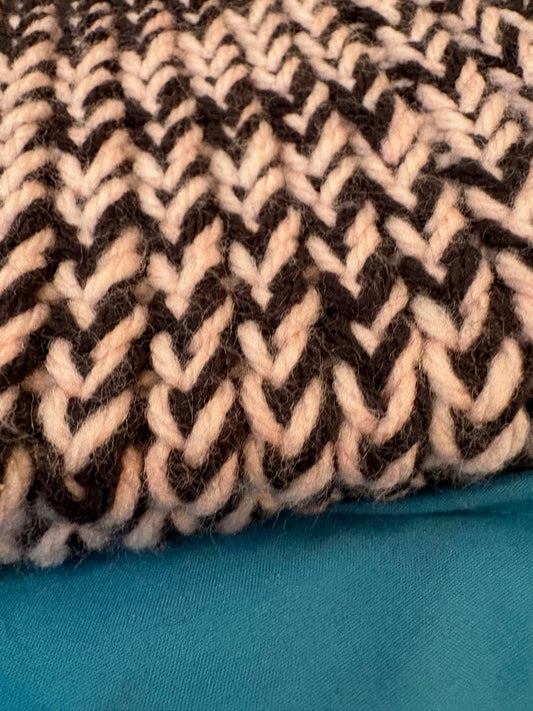 Pink and Black Adult Hat