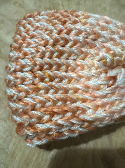 Orange ombré  Adult Twisted Headband