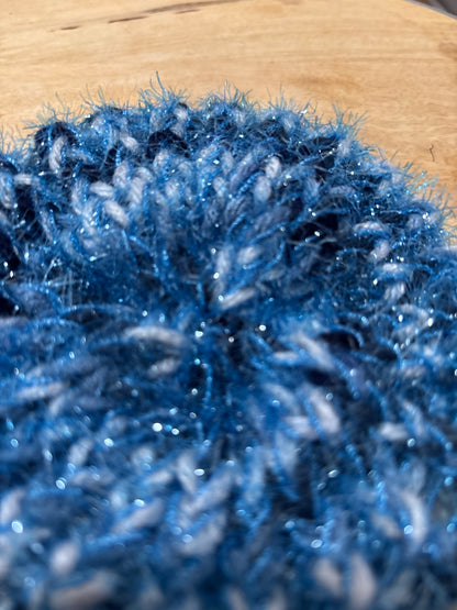 Dark blue swirl Scrubby