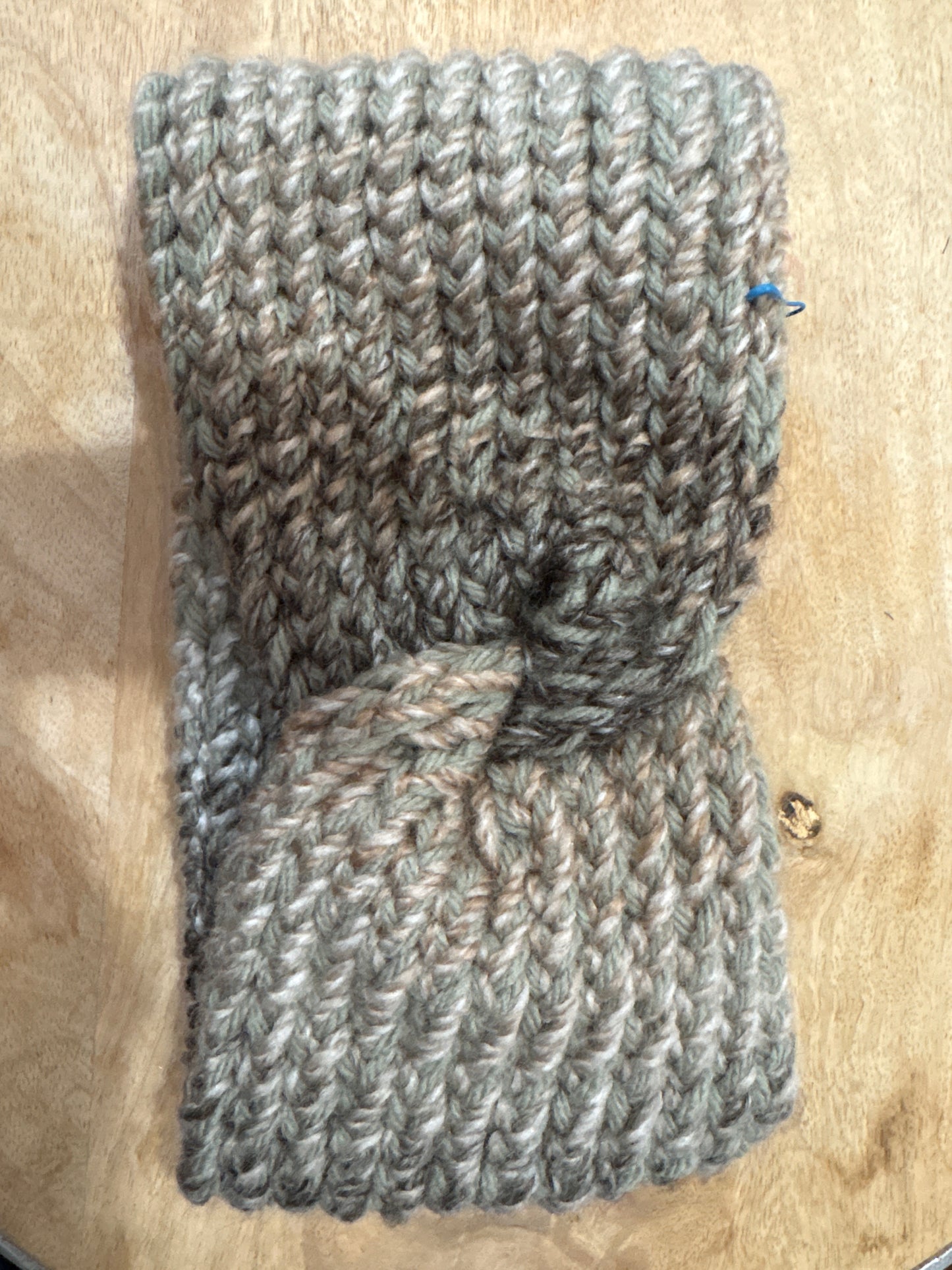 Muted green ombre Adult Twist Headband