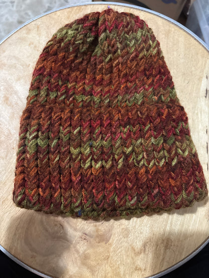 Dark autumn adult hat
