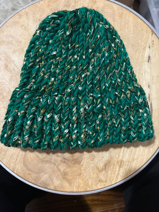 Green and gold adult hat