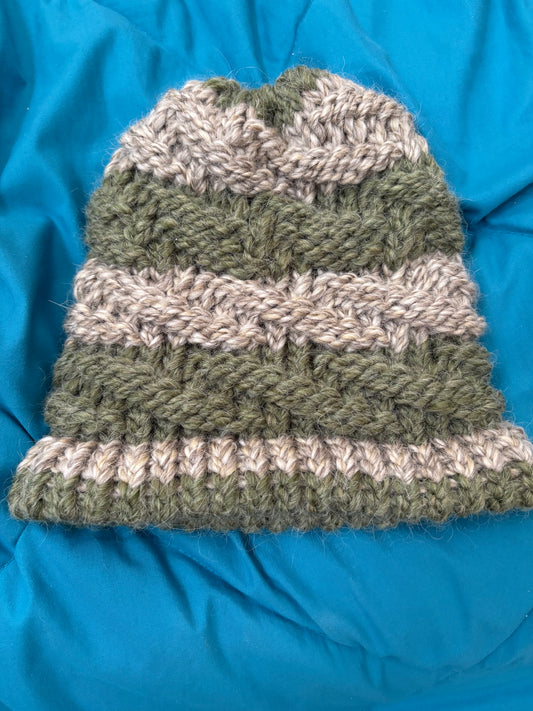 Deluxe Wave Striped Adult Hat