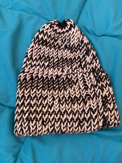 Pink and Black Adult Hat