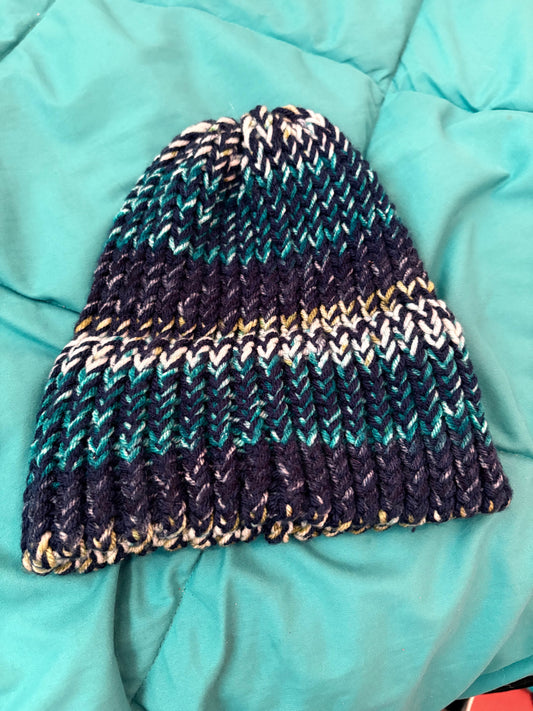 Night Sky Multi-colored Striped Hat