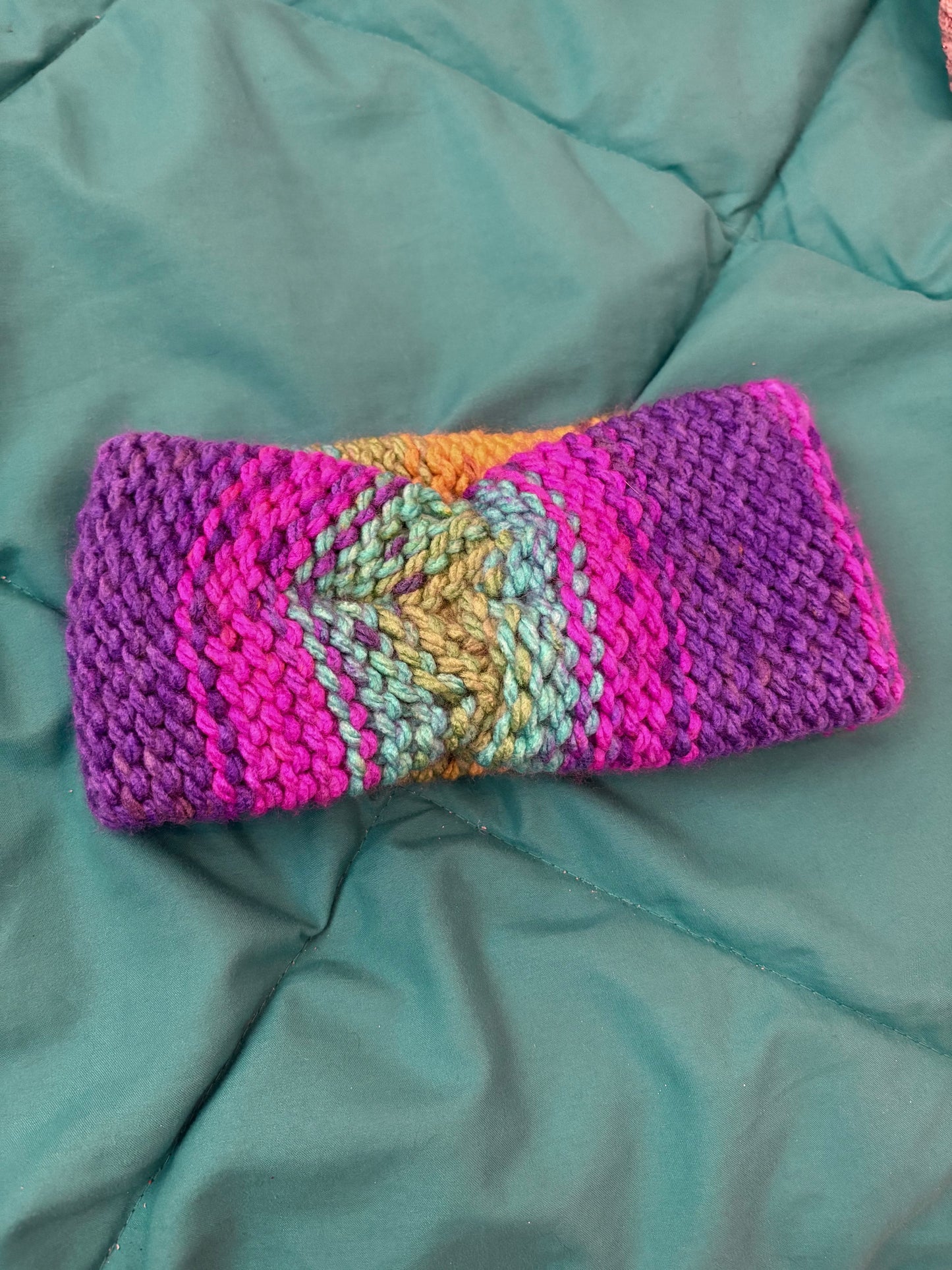Rainbow Adult Twisted Headband