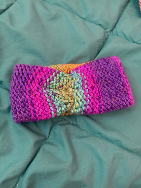 Rainbow Adult Twisted Headband